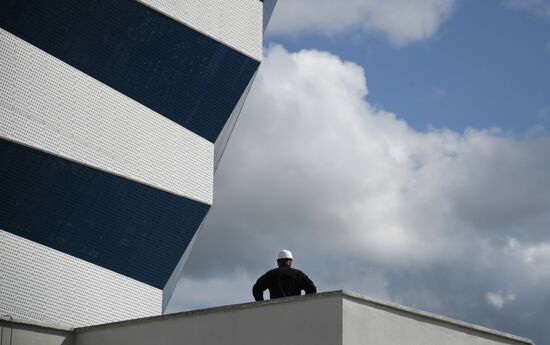 Kaliningrad Stadium construction site