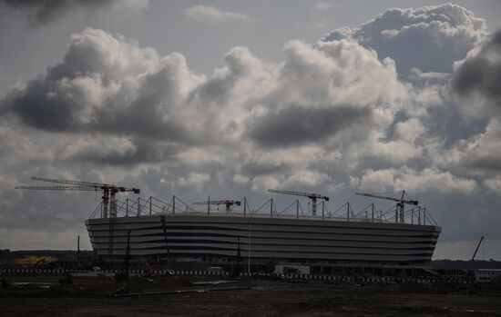Kaliningrad Stadium construction site