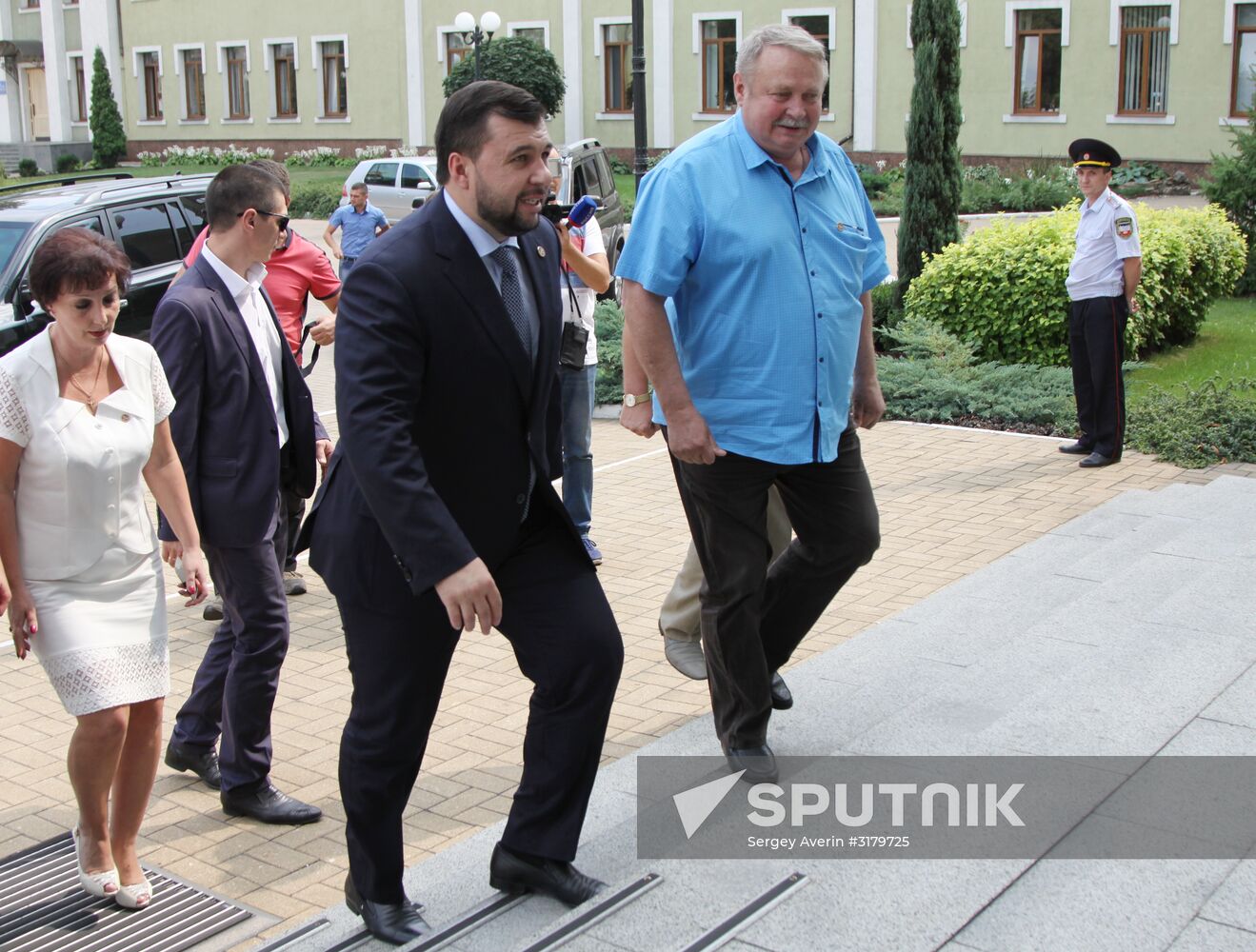 Yasinovka coke plant in Makeevka, Donetsk Region