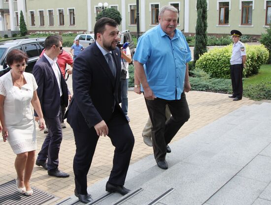 Yasinovka coke plant in Makeevka, Donetsk Region