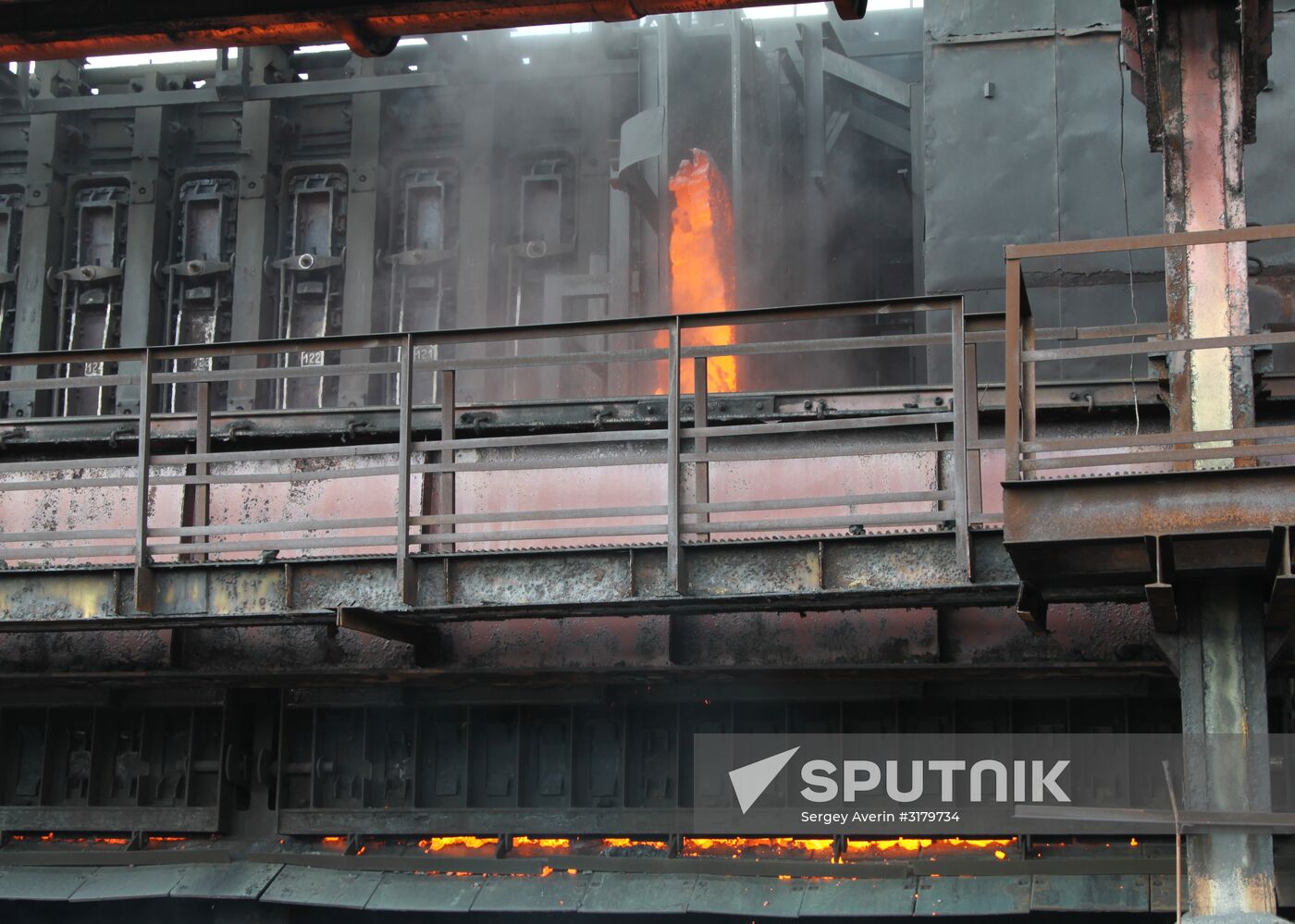 Yasinovka coke plant in Makeyevka, Donetsk Region