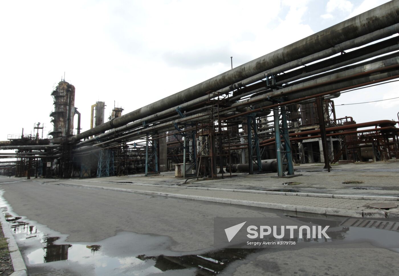 Yasinovka coke plant in Makeyevka, Donetsk Region