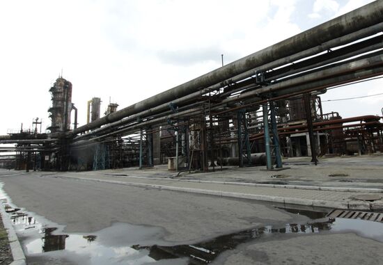 Yasinovka coke plant in Makeyevka, Donetsk Region