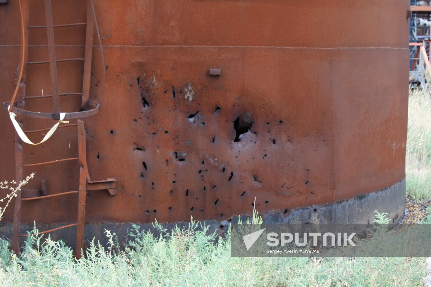 Yasinovka coke plant in Makeyevka, Donetsk Region
