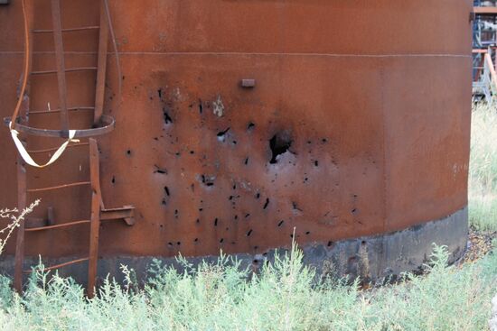 Yasinovka coke plant in Makeyevka, Donetsk Region