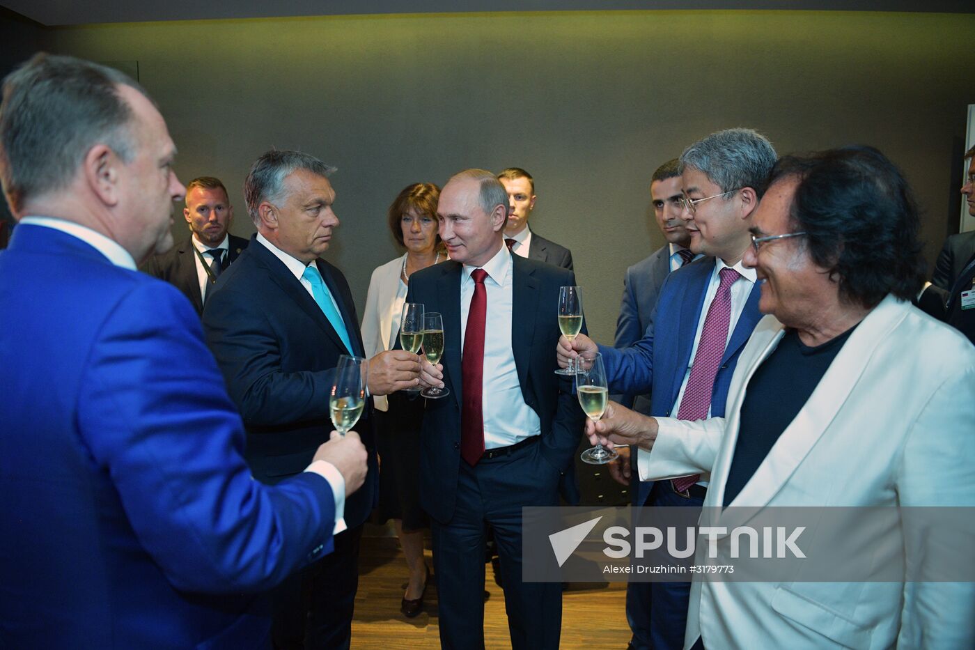 President Vladimir Putin visits Hungary