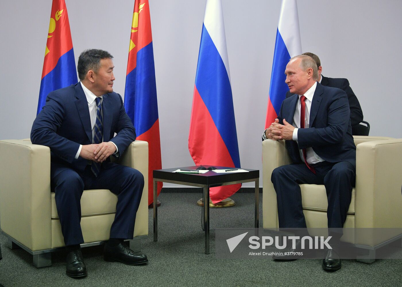 Russian President Vladimir Putin visits Hungary