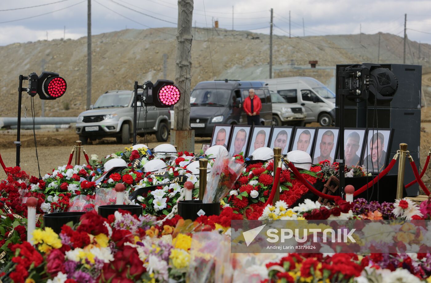 Yakutia mourns dead miners August 29