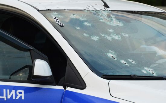 Patrolmen attacked in Krasnodar