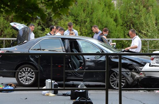 Patrolmen attacked in Krasnodar