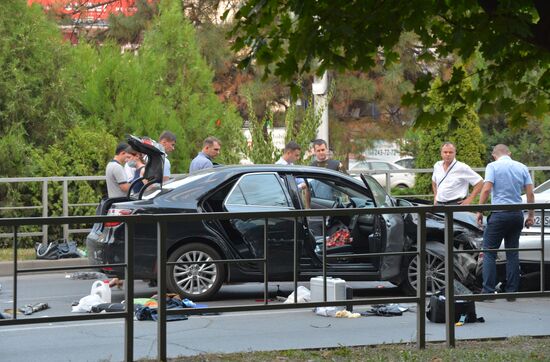 Patrolmen attacked in Krasnodar
