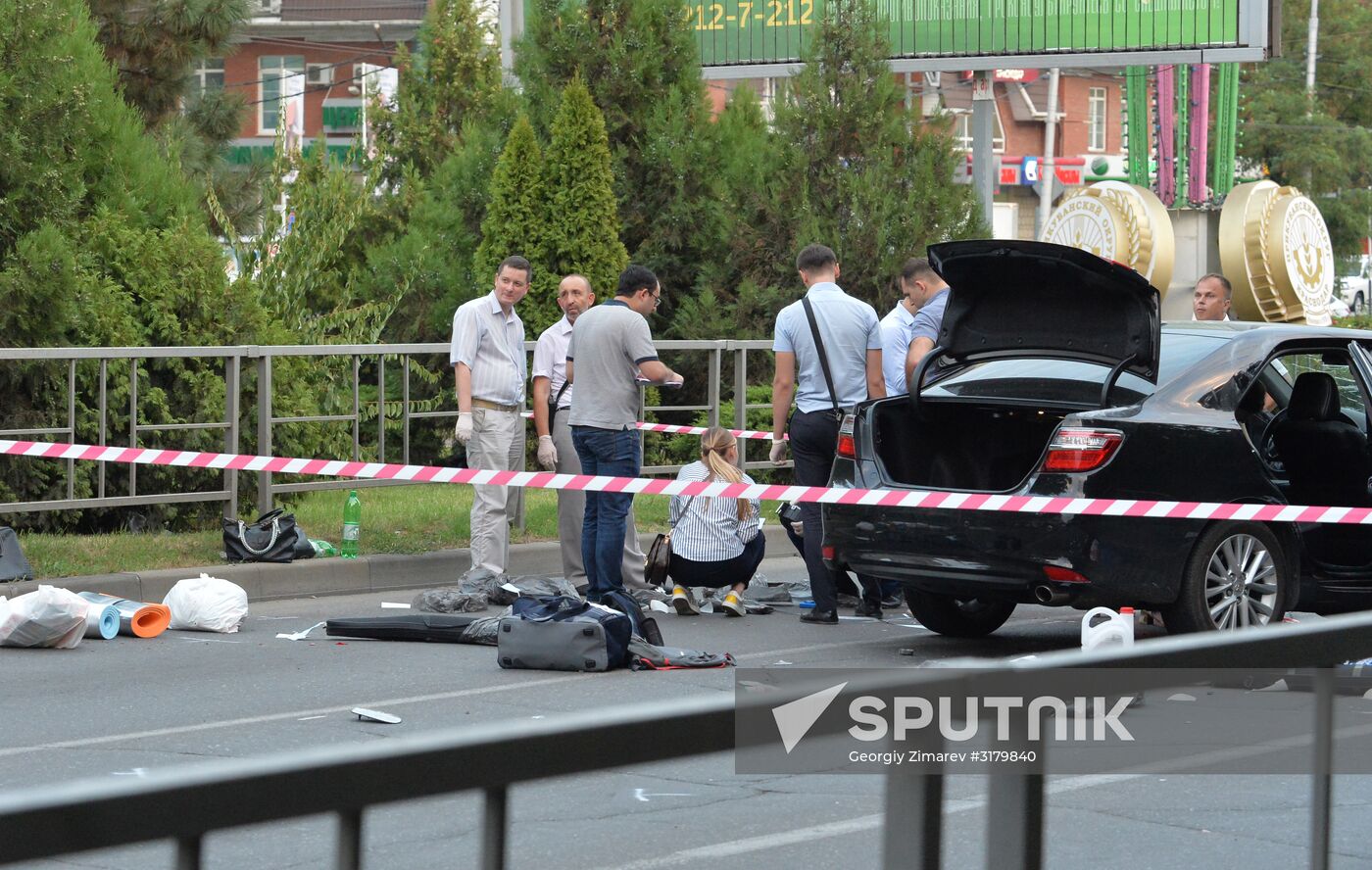 Patrolmen attacked in Krasnodar