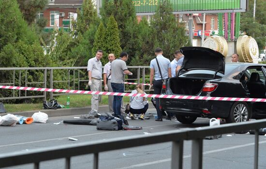 Patrolmen attacked in Krasnodar