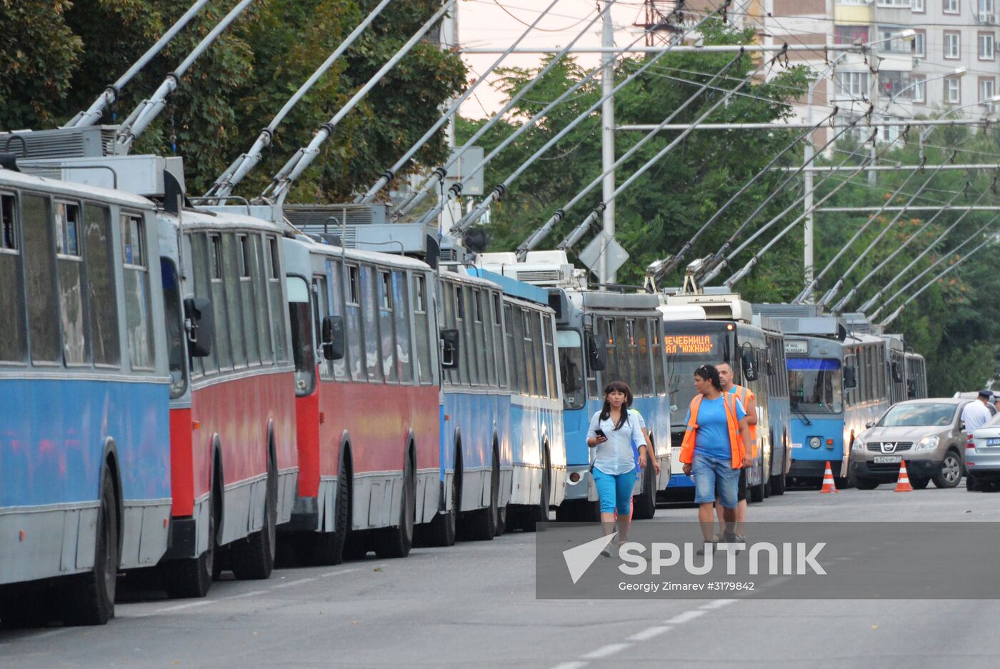 Attack on highway patrolmen in Krasnodar