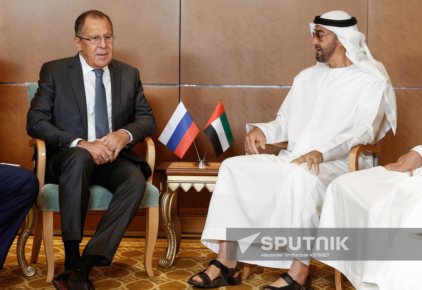 Russian Foreign Minister Sergei Lavrov visits the United Arab Emirates