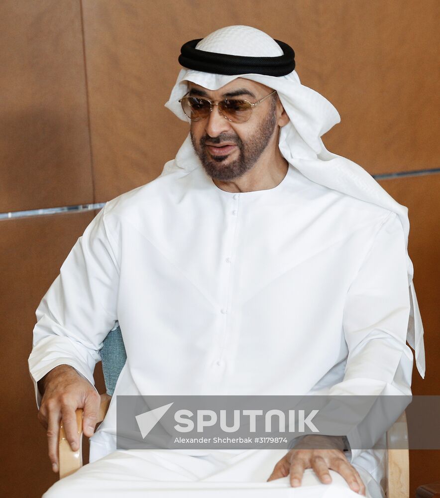 Russian Foreign Minister Sergei Lavrov visits the United Arab Emirates
