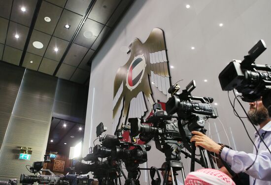 Russian Foreign Minister Sergei Lavrov visits the United Arab Emirates