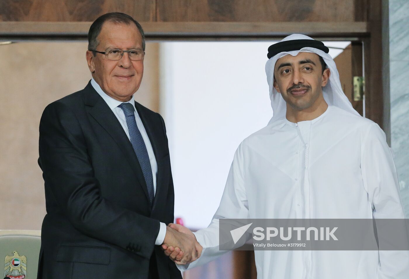 Russian Foreign Minister Sergei Lavrov visits the United Arab Emirates