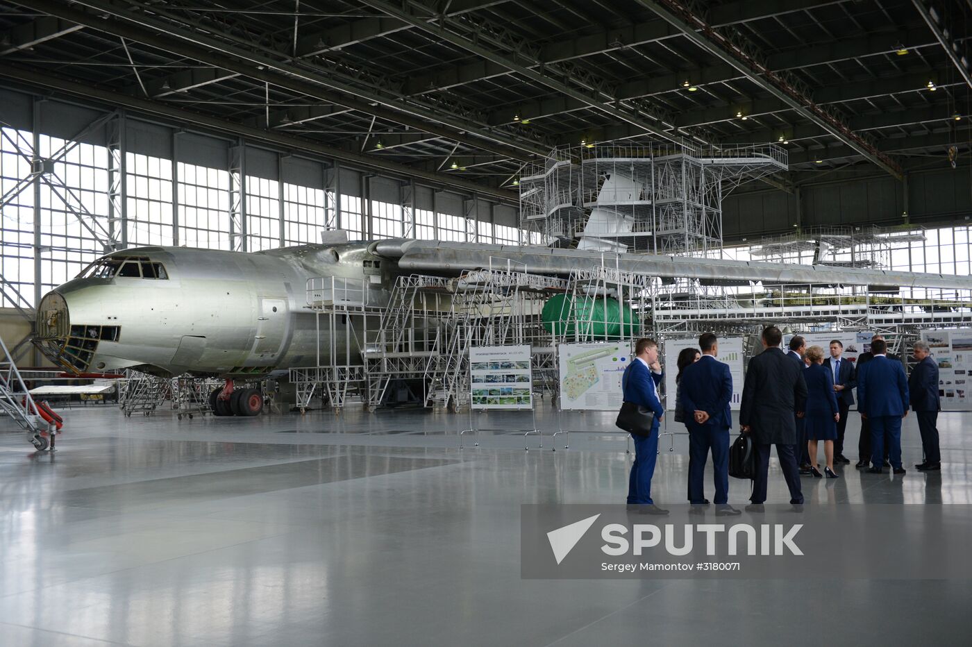 Deputy Russian Prime Minister Dmitry Rogozin visits the Novgorod Region