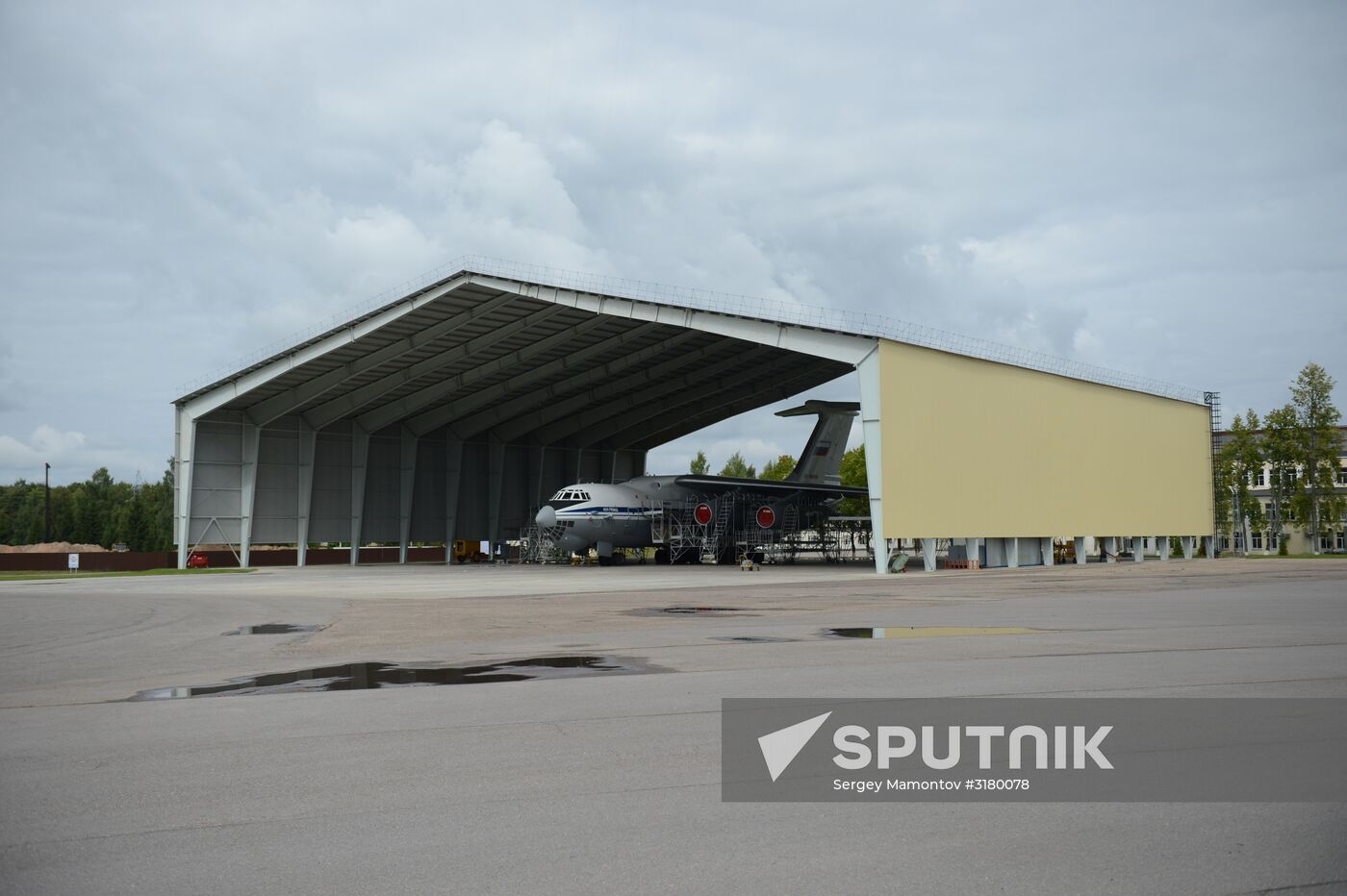 Deputy Russian Prime Minister Dmitry Rogozin visits the Novgorod Region