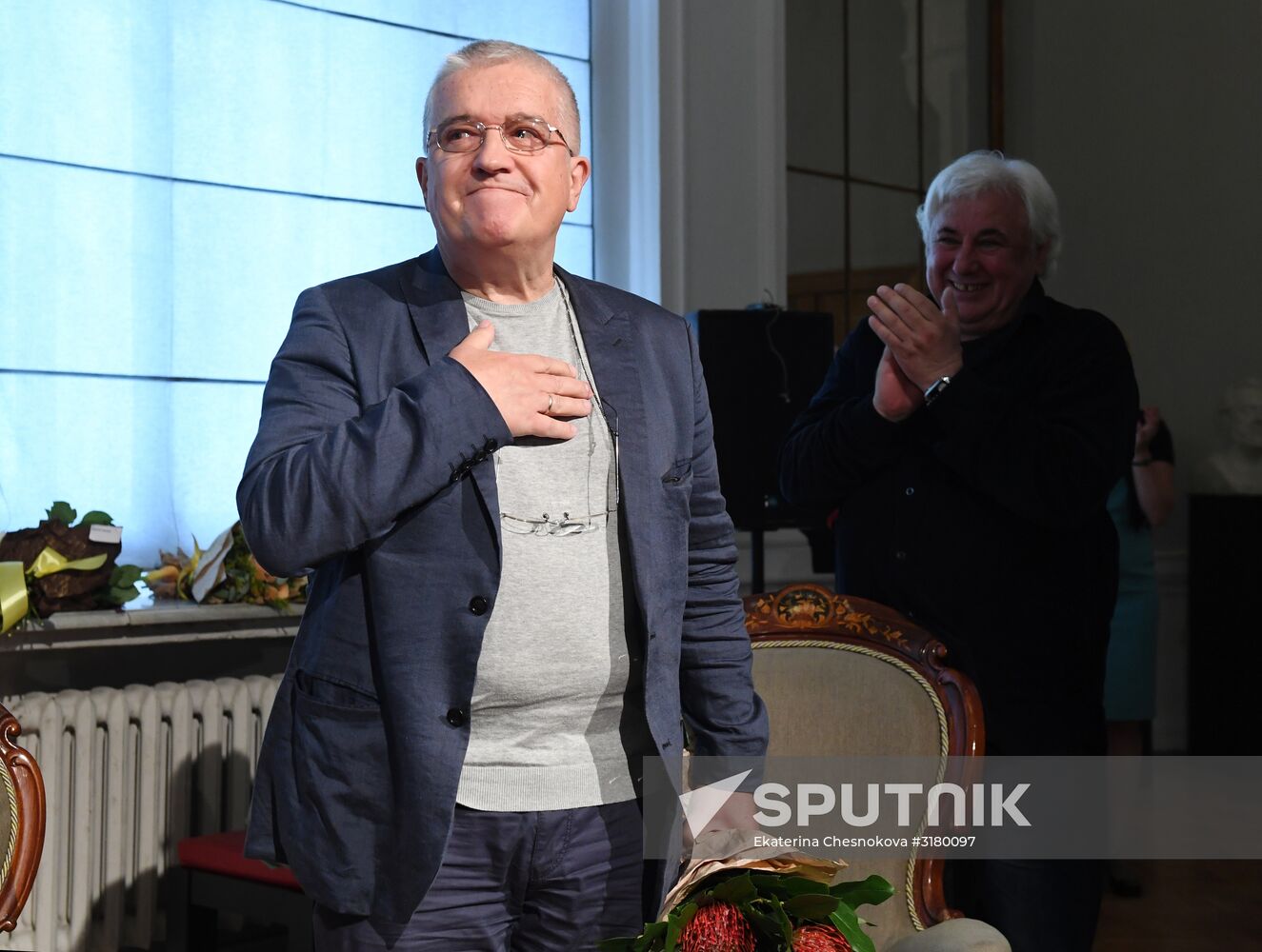 Meeting of Mayakovsky Theater company