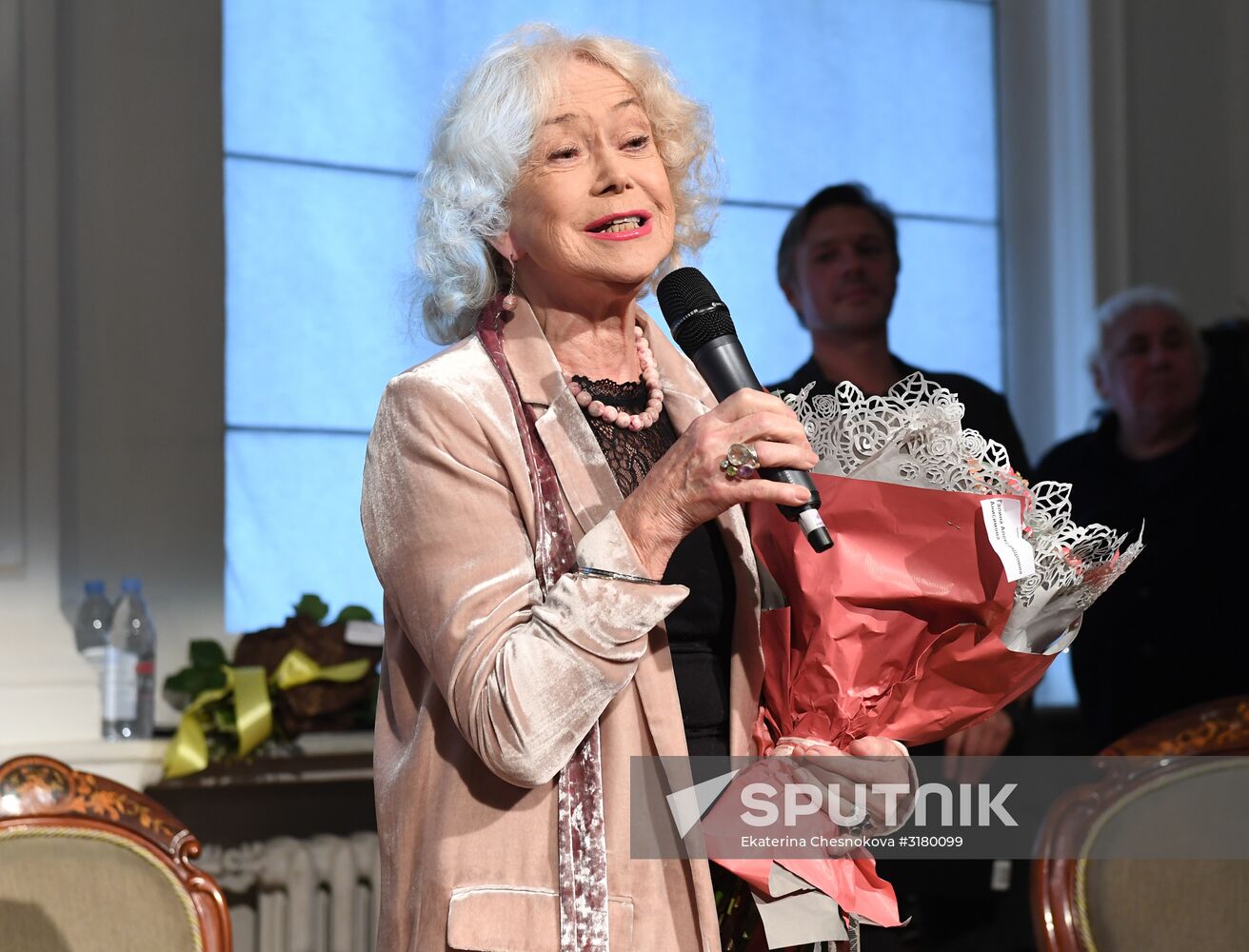 Meeting of Mayakovsky Theater company
