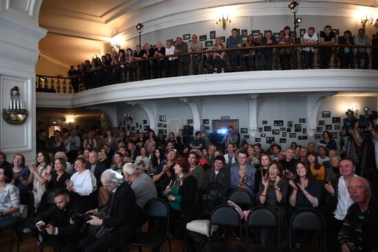 Meeting of Mayakovsky Theater company ahead of its 95th season