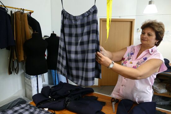 School uniform manufacturing and selling in Donetsk