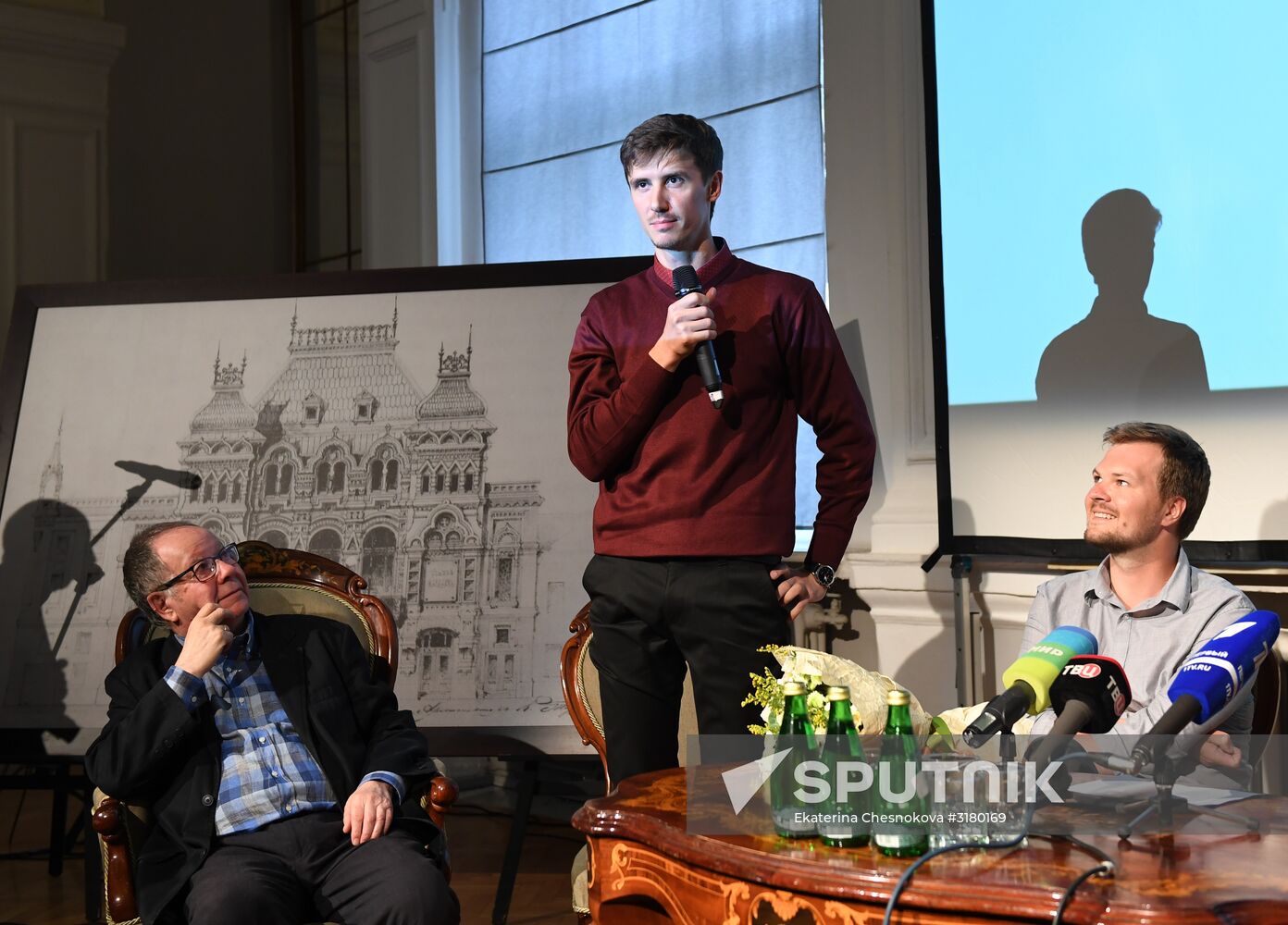 Meeting of Mayakovsky Theater company