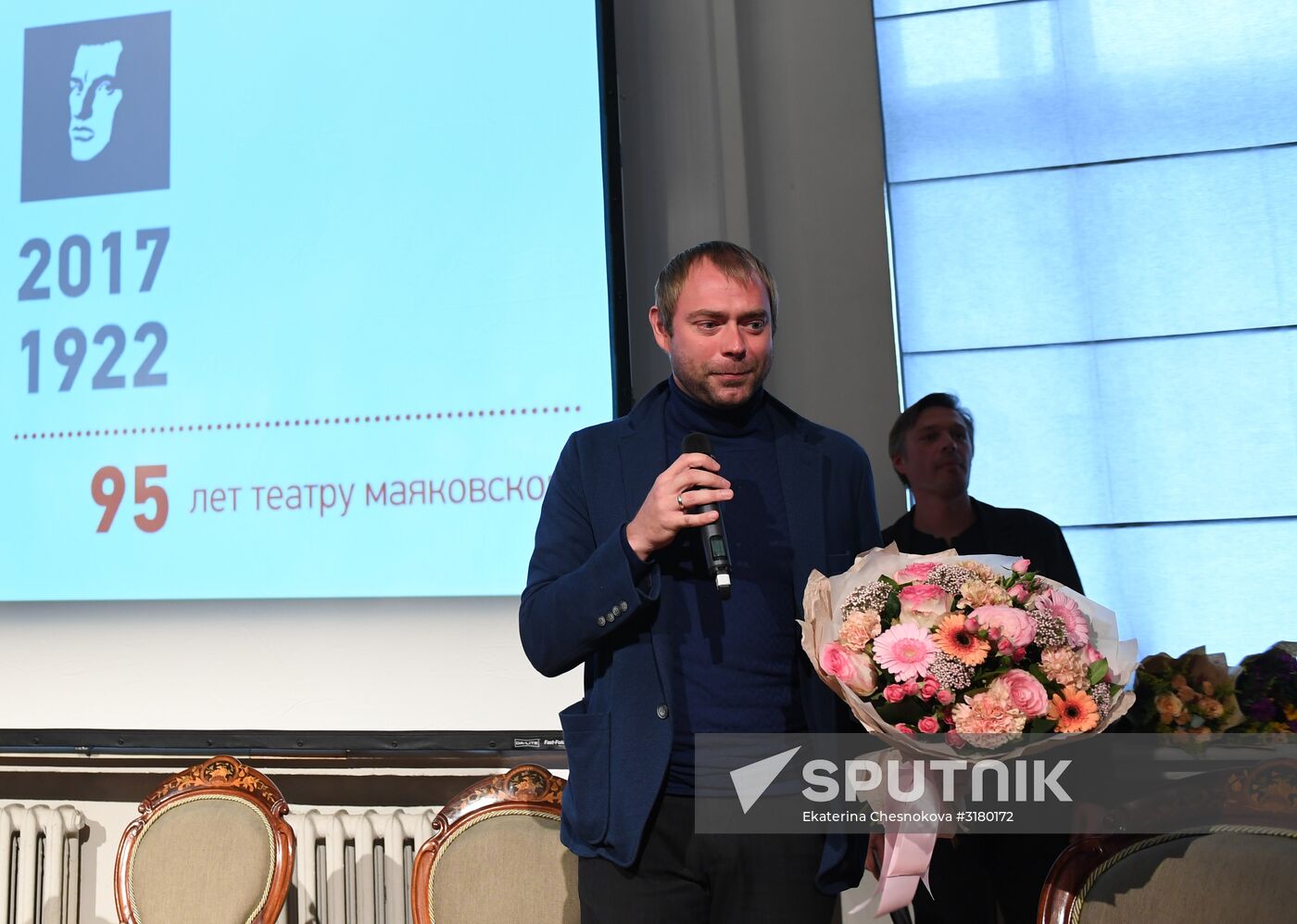 Meeting of Mayakovsky Theater company