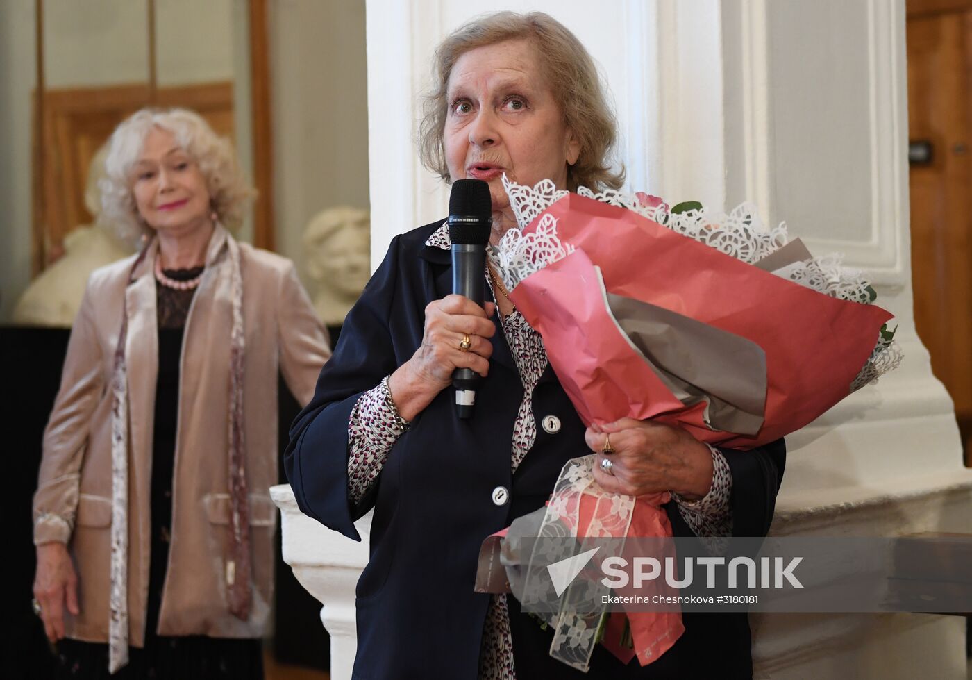 Meeting of Mayakovsky Theater company