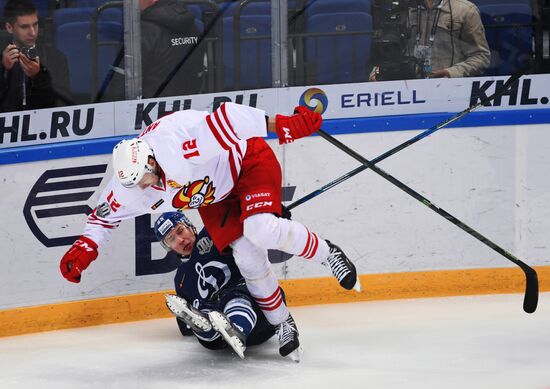 Ice hockey. KHL. Dynamo Moscow vs. Jokerit