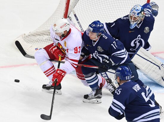 Ice hockey. KHL. Dynamo Moscow vs. Jokerit