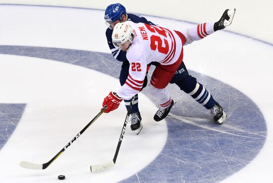 Ice hockey. KHL. Dynamo Moscow vs. Jokerit