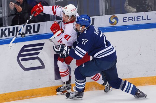 Ice hockey. KHL. Dynamo Moscow vs. Jokerit