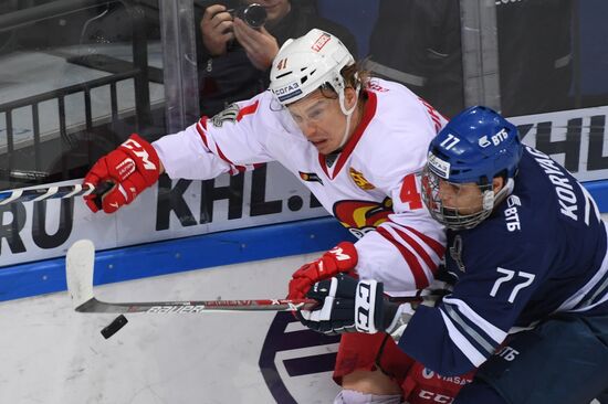 Ice hockey. KHL. Dynamo Moscow vs. Jokerit