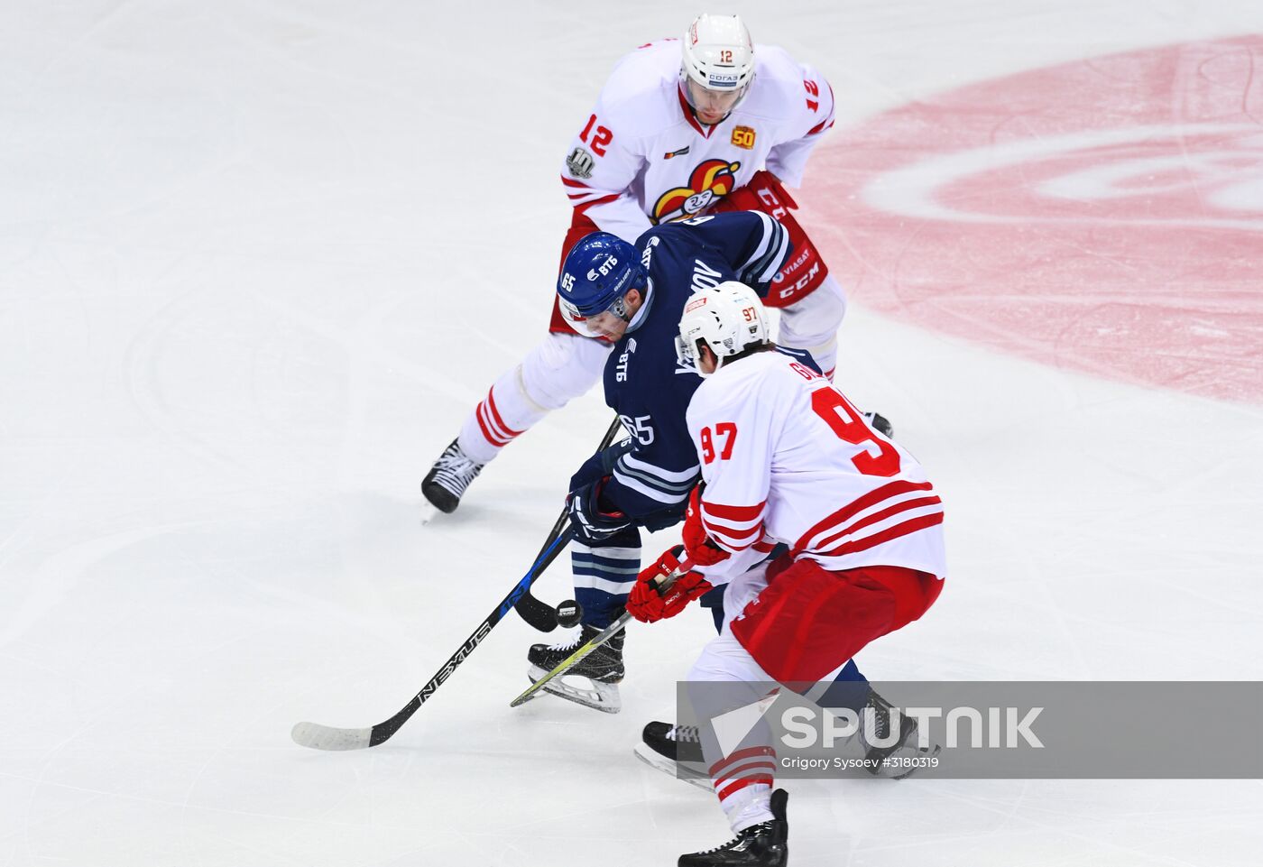 Ice hockey. KHL. Dynamo Moscow vs. Jokerit