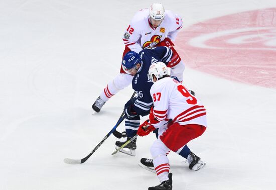 Ice hockey. KHL. Dynamo Moscow vs. Jokerit