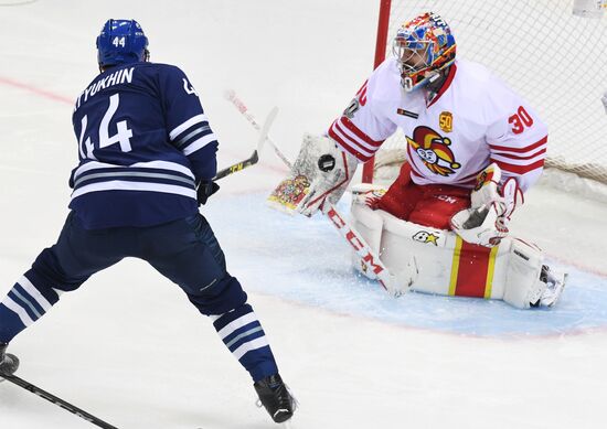 Ice hockey. KHL. Dynamo Moscow vs. Jokerit