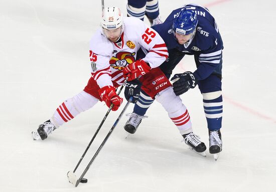 Ice hockey. KHL. Dynamo Moscow vs. Jokerit