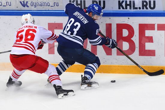 Ice hockey. KHL. Dynamo Moscow vs. Jokerit