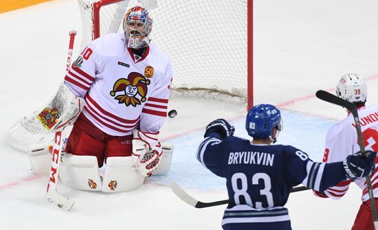 Ice hockey. KHL. Dynamo Moscow vs. Jokerit