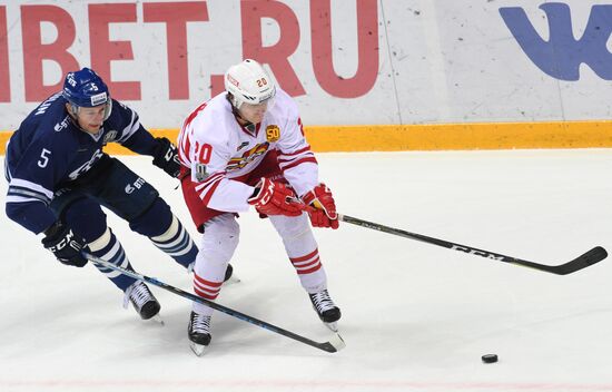 Ice hockey. KHL. Dynamo Moscow vs. Jokerit