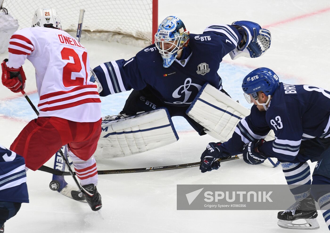 Ice hockey. KHL. Dynamo Moscow vs. Jokerit