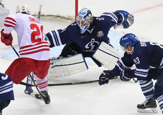 Ice hockey. KHL. Dynamo Moscow vs. Jokerit