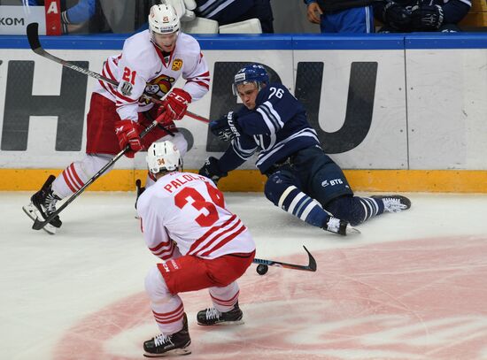 Ice hockey. KHL. Dynamo Moscow vs. Jokerit