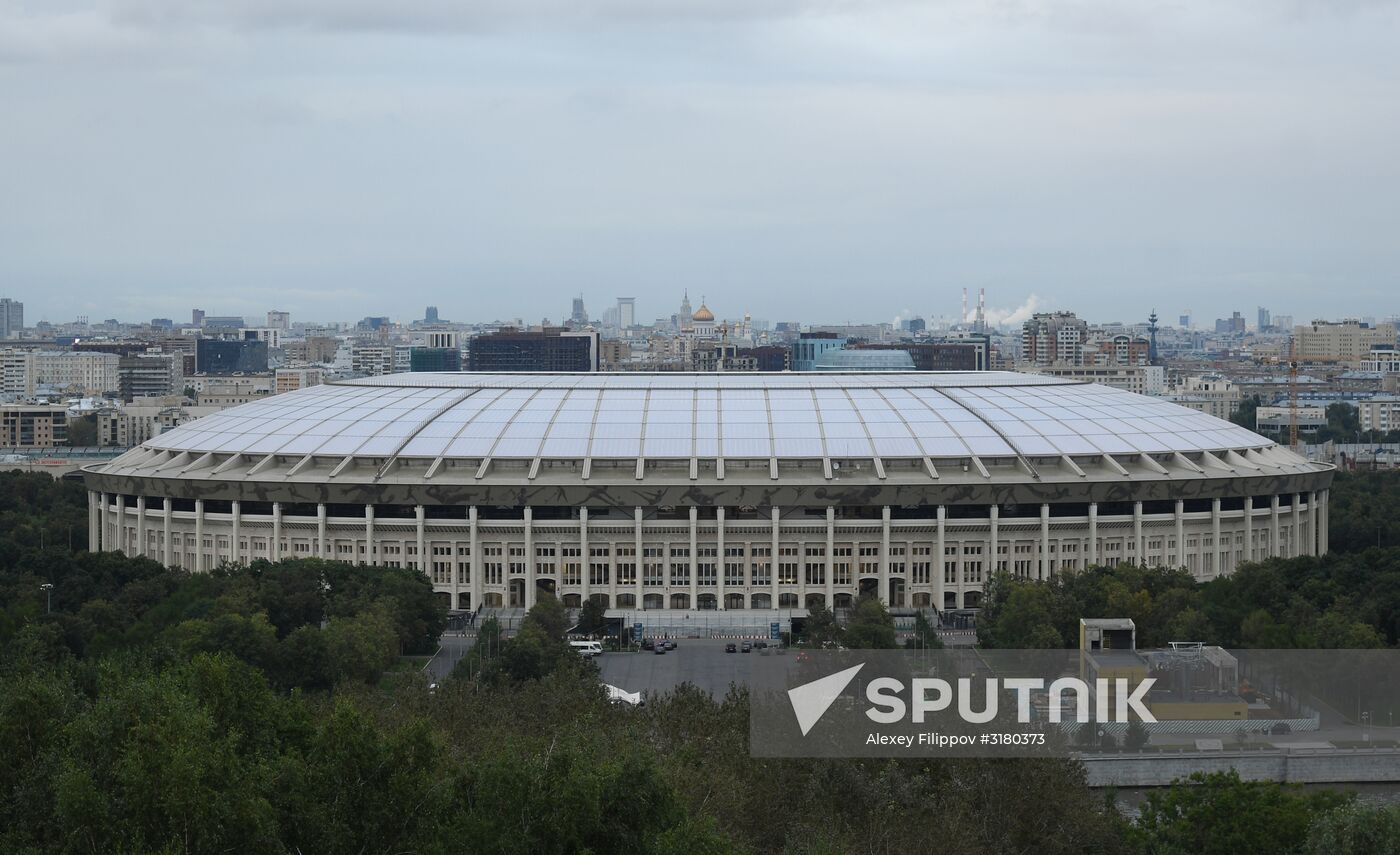 Luzhniki Stadium in Moscow