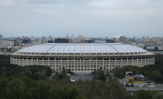 Luzhniki Stadium in Moscow