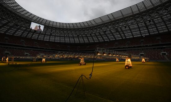 Luzhniki Stadium in Moscow