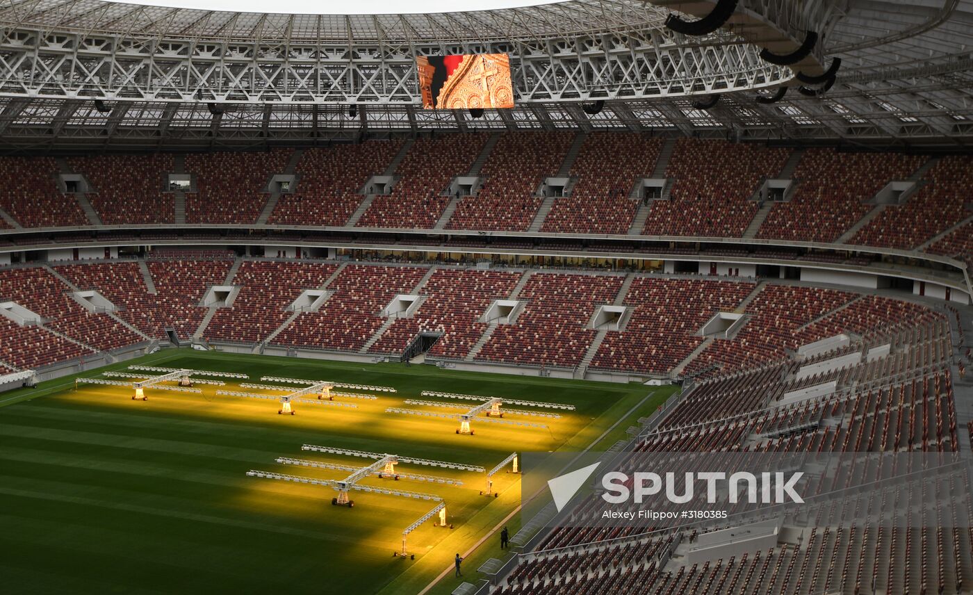 Luzhniki Stadium in Moscow